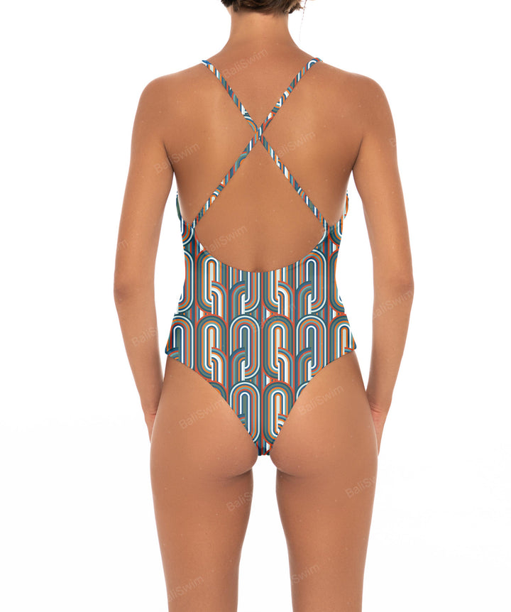 BSWS-S14 Cross Back One Piece