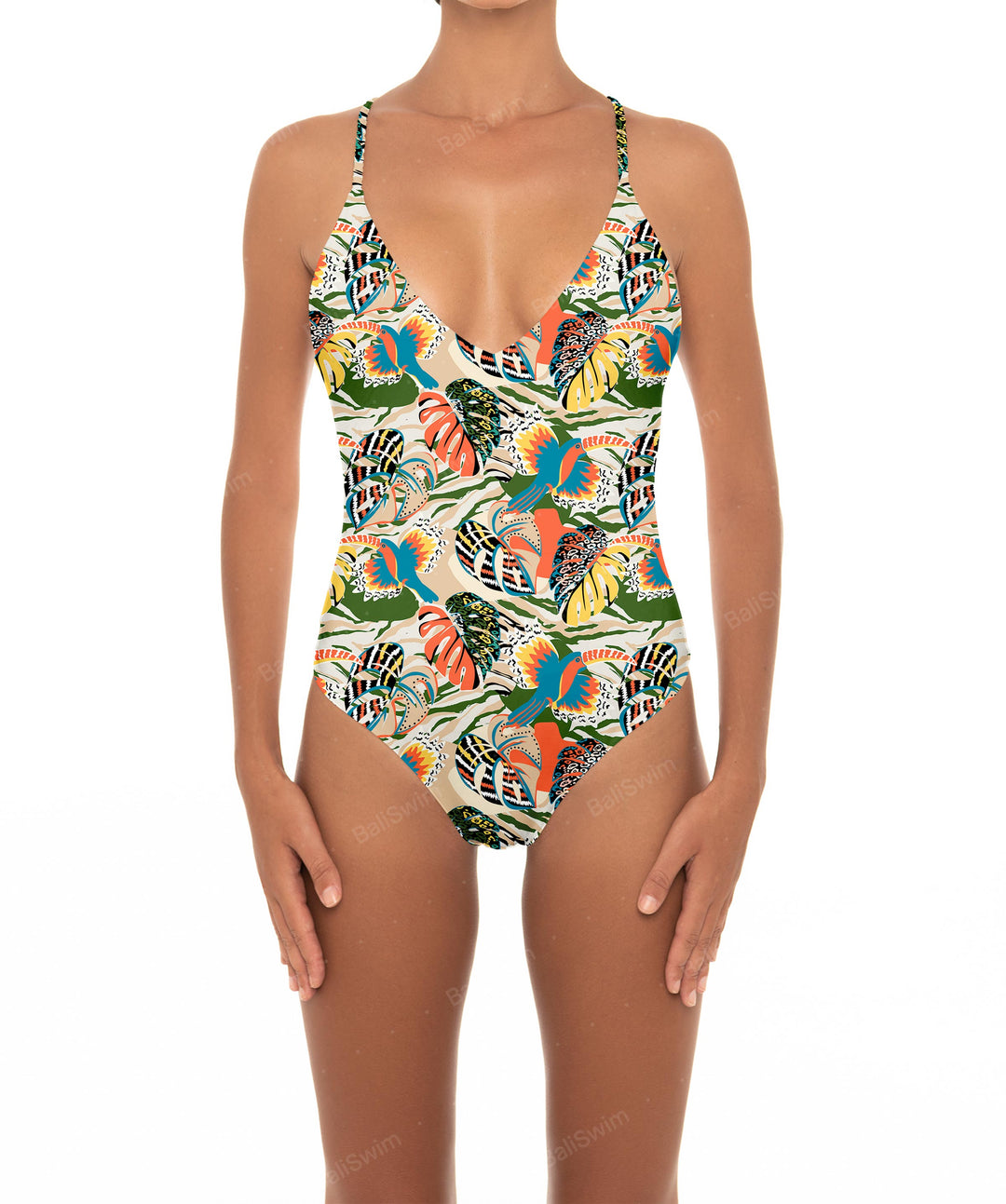 BSWS-S14 Cross Back One Piece