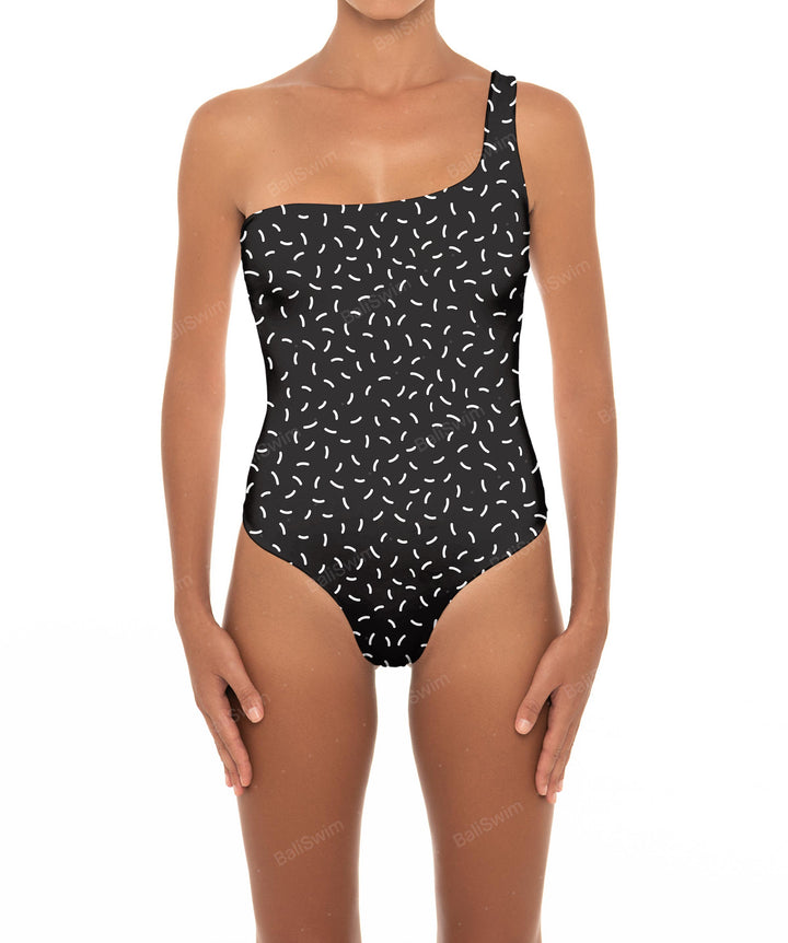 BSWS-S16 One Shoulder Swimsuit