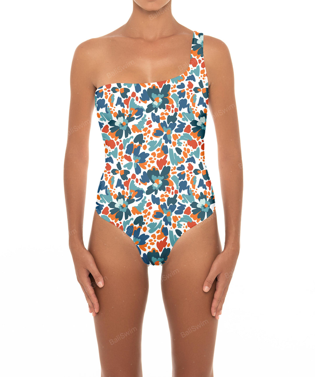 BSWS-S16 One Shoulder Swimsuit