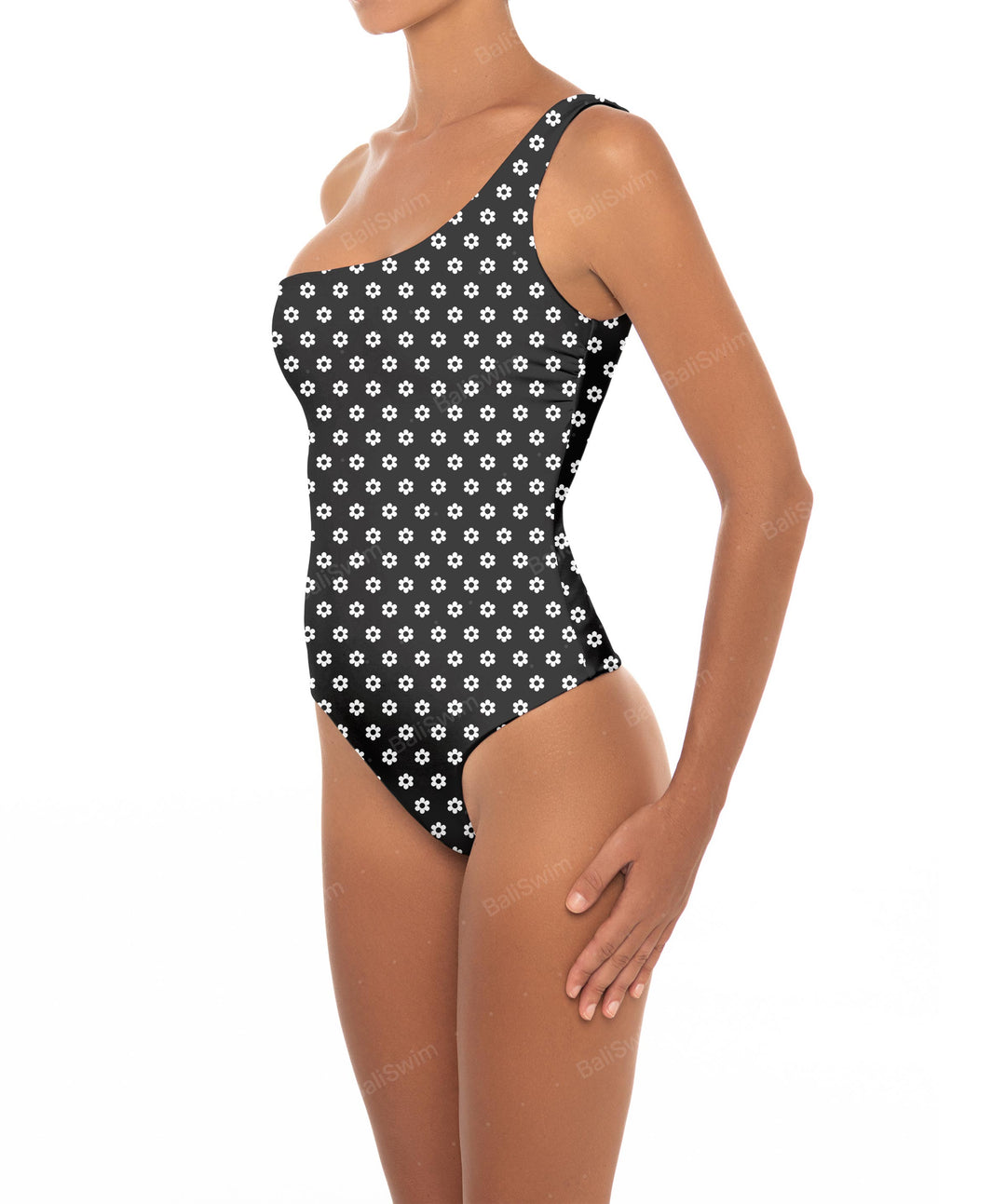 BSWS-S16 One Shoulder Swimsuit