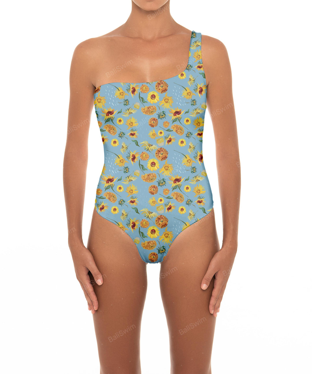 BSWS-S16 One Shoulder Swimsuit