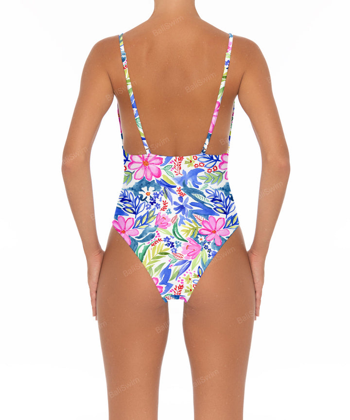 BSWS-S26 Low V-Neck One Piece