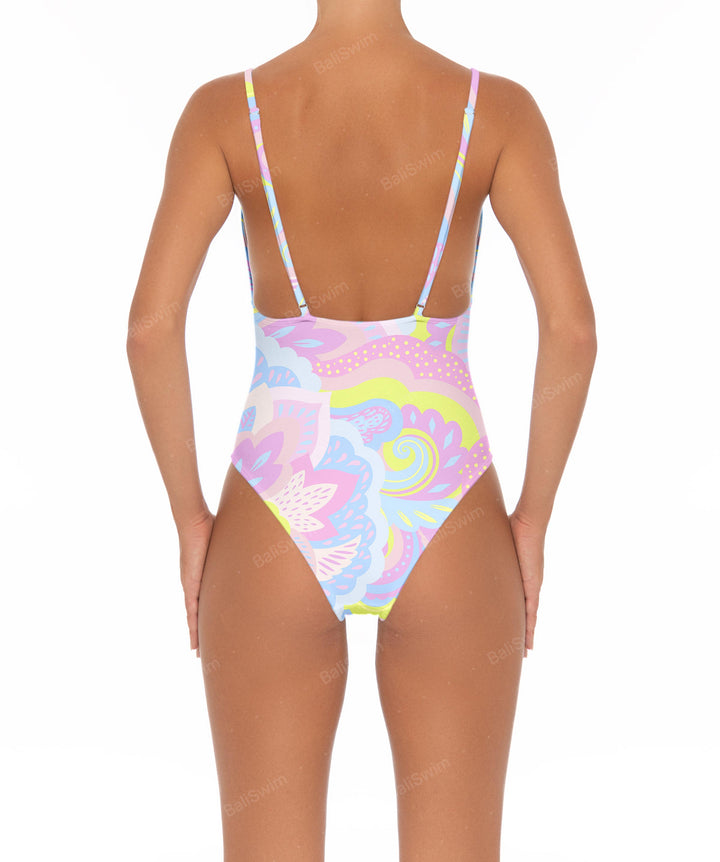 BSWS-S26 Low V-Neck One Piece