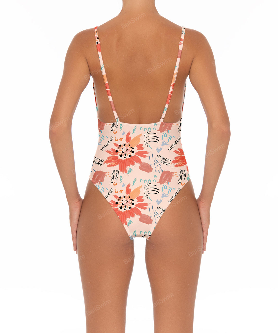 BSWS-S26 Low V-Neck One Piece