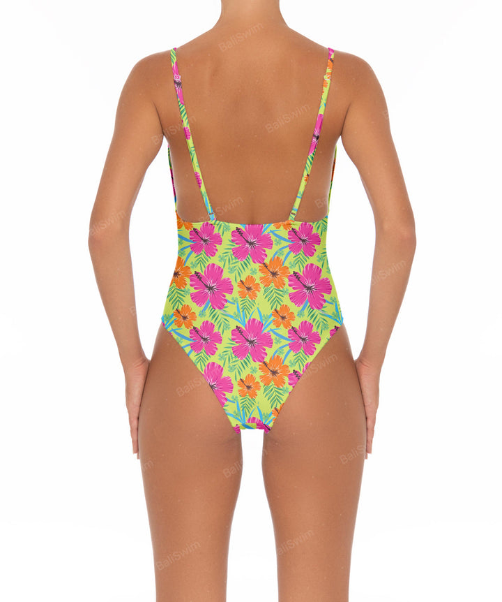 BSWS-S26 Low V-Neck One Piece