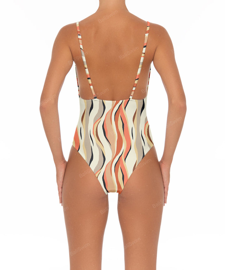 BSWS-S26 Low V-Neck One Piece