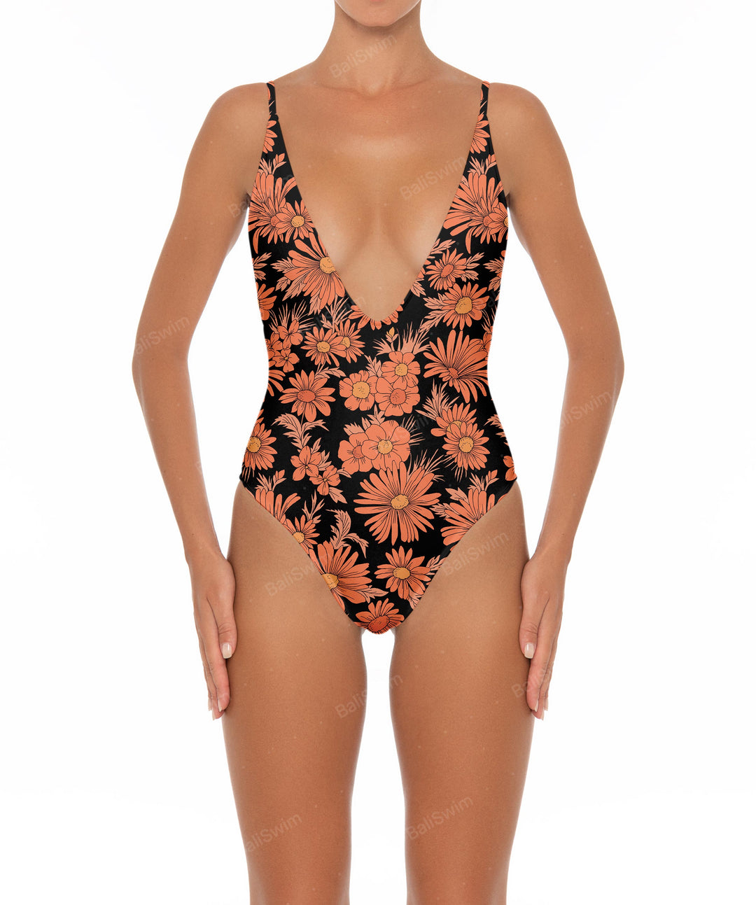 BSWS-S26 Low V-Neck One Piece