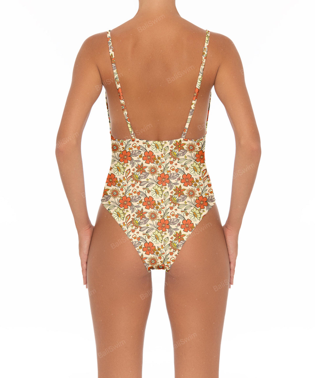 BSWS-S26 Low V-Neck One Piece