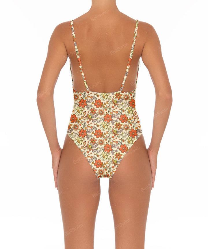 BSWS-S26 Low V-Neck One Piece