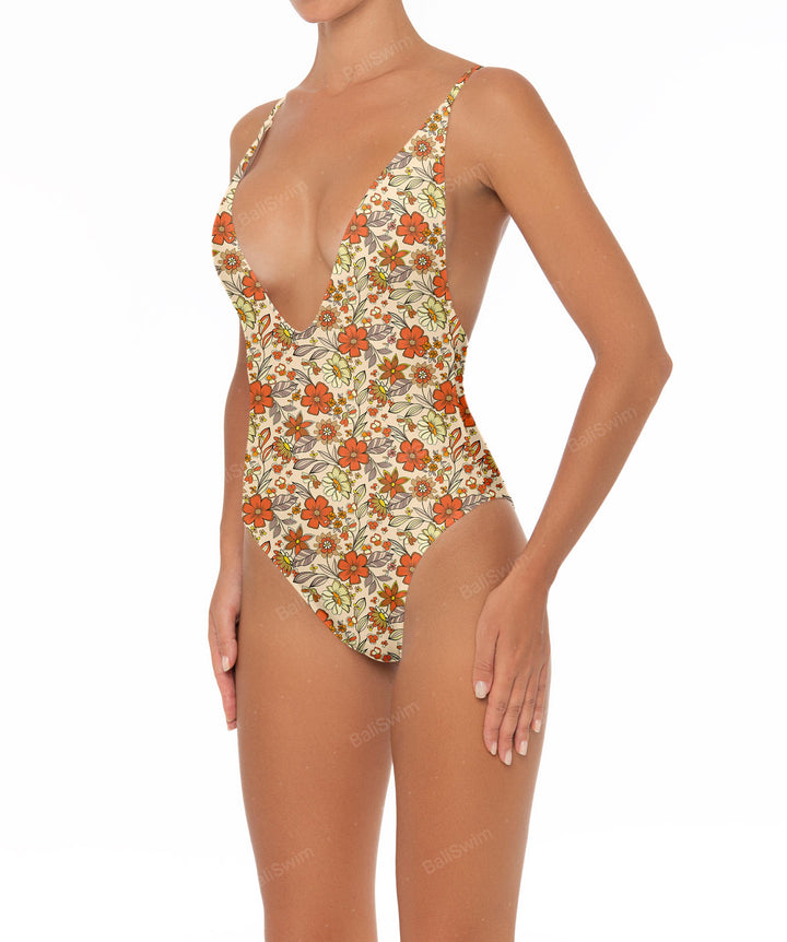 BSWS-S26 Low V-Neck One Piece