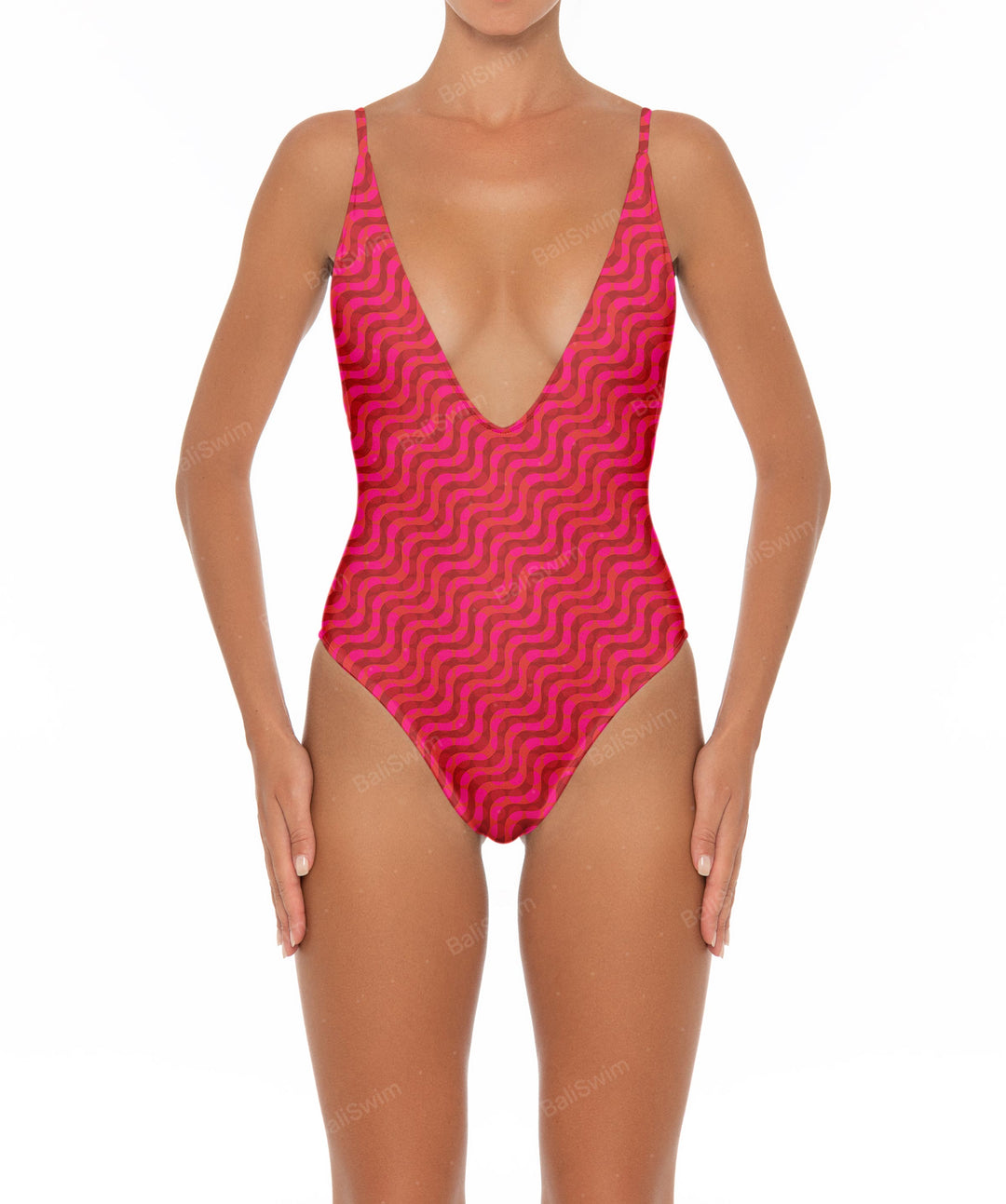 BSWS-S26 Low V-Neck One Piece