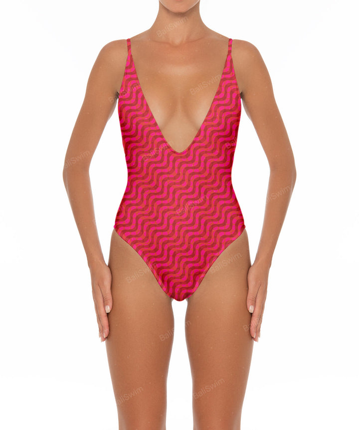 BSWS-S26 Low V-Neck One Piece