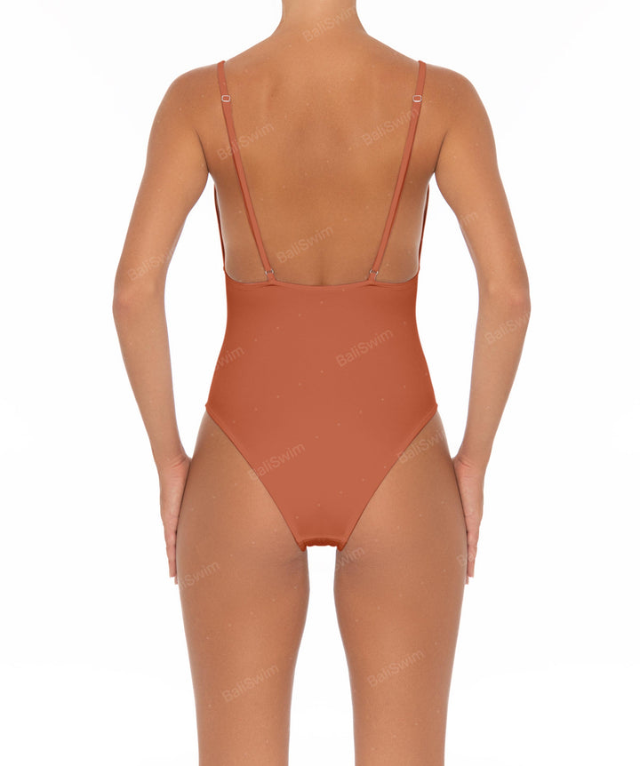 BSWS-S26 Low V-Neck One Piece