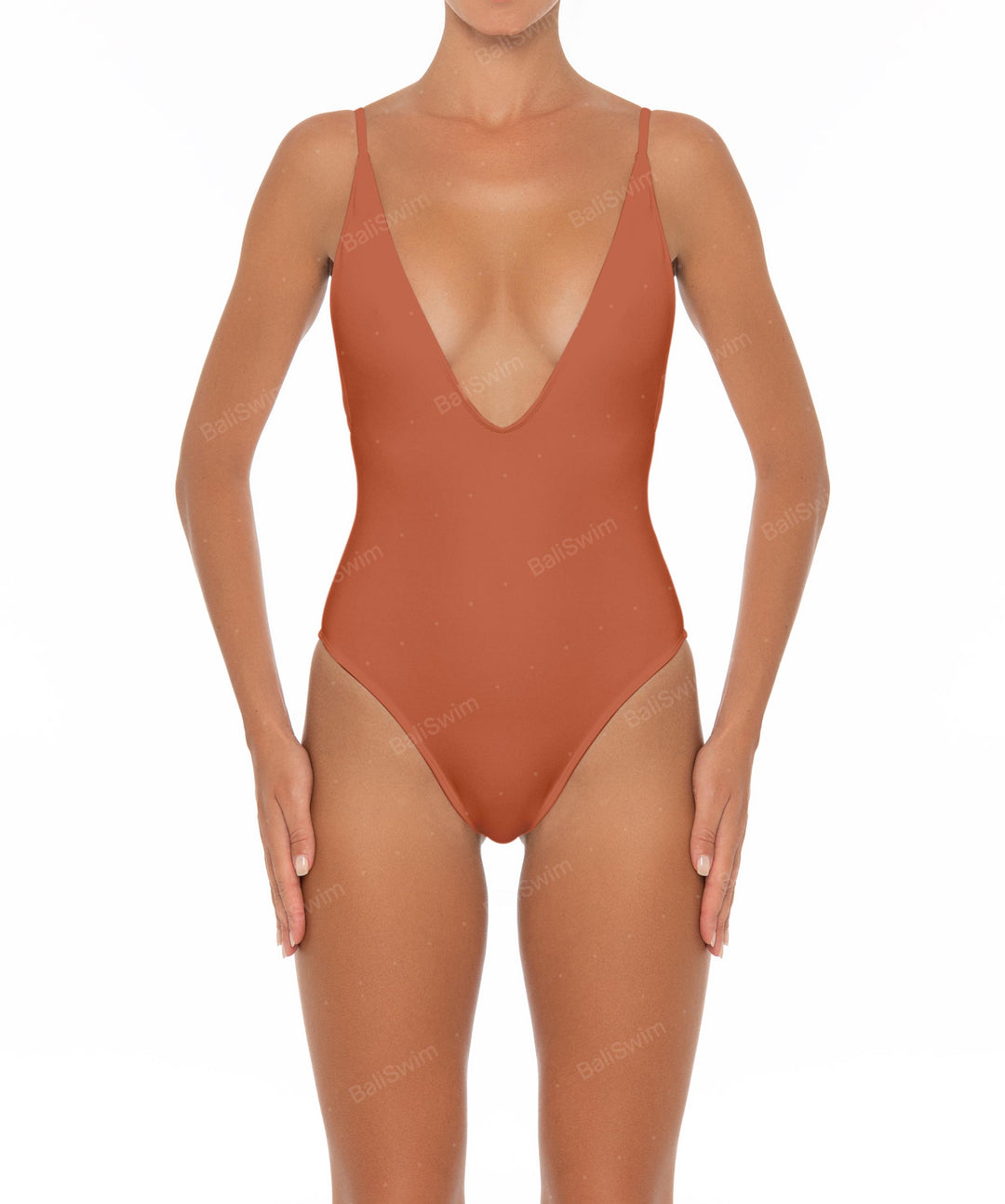 BSWS-S26 Low V-Neck One Piece