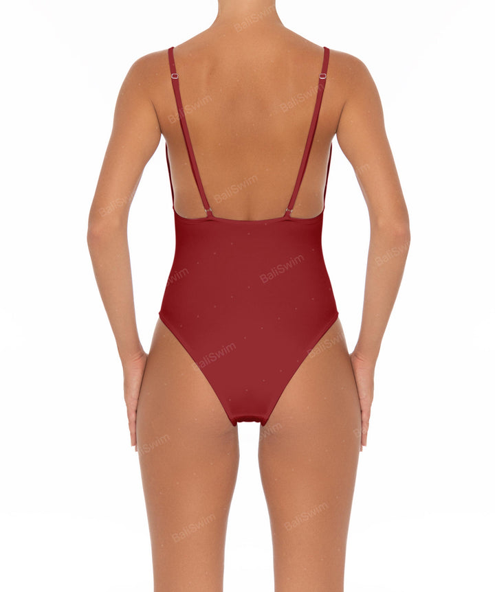 BSWS-S26 Low V-Neck One Piece