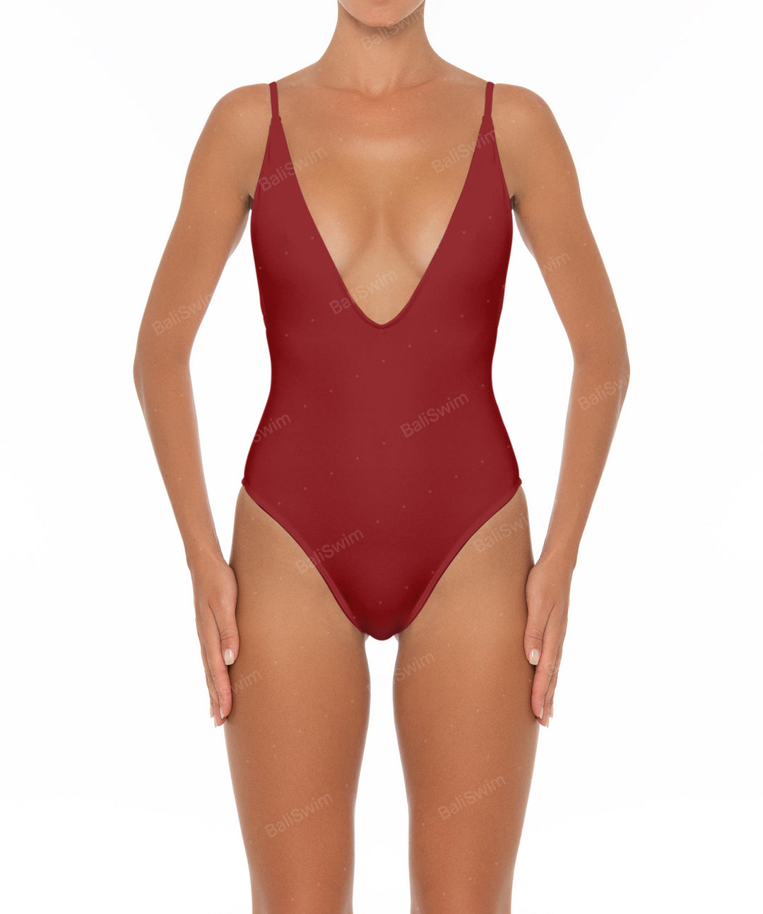 BSWS-S26 Low V-Neck One Piece