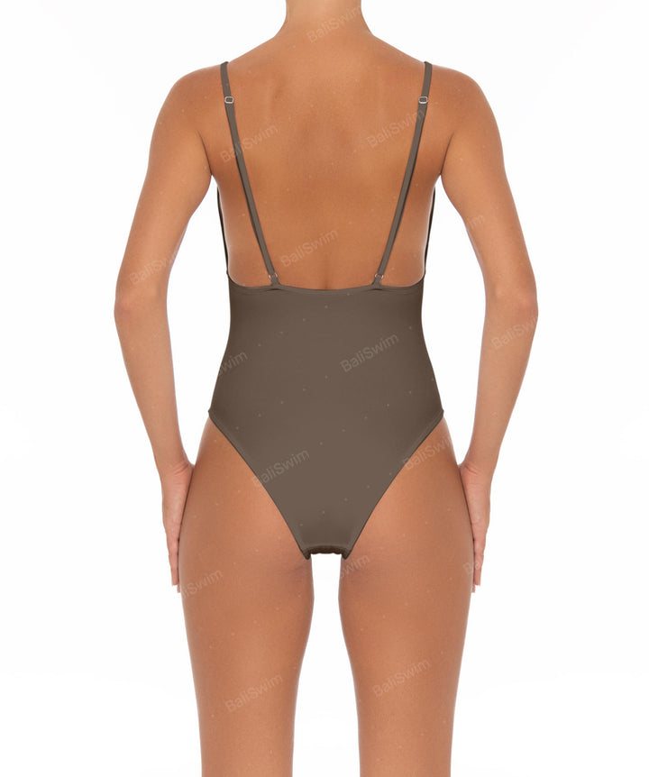 BSWS-S26 Low V-Neck One Piece