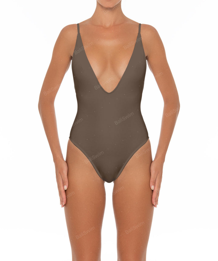 BSWS-S26 Low V-Neck One Piece