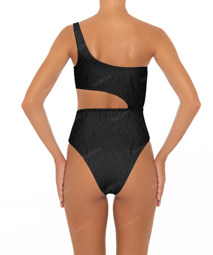 BSWS-S34 One Shoulder Swimsuit