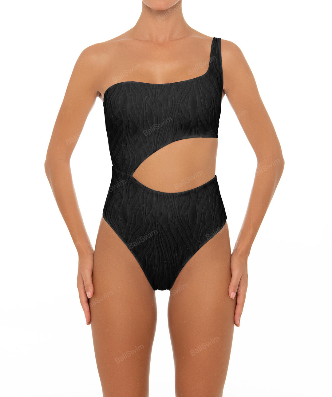 BSWS-S34 One Shoulder Swimsuit
