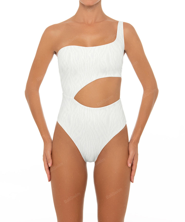 BSWS-S34 One Shoulder Swimsuit
