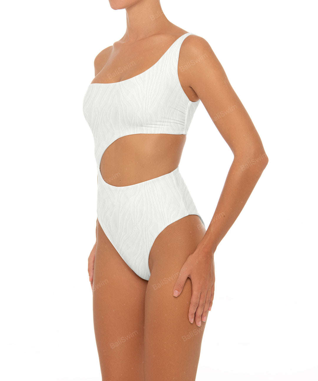 BSWS-S34 One Shoulder Swimsuit