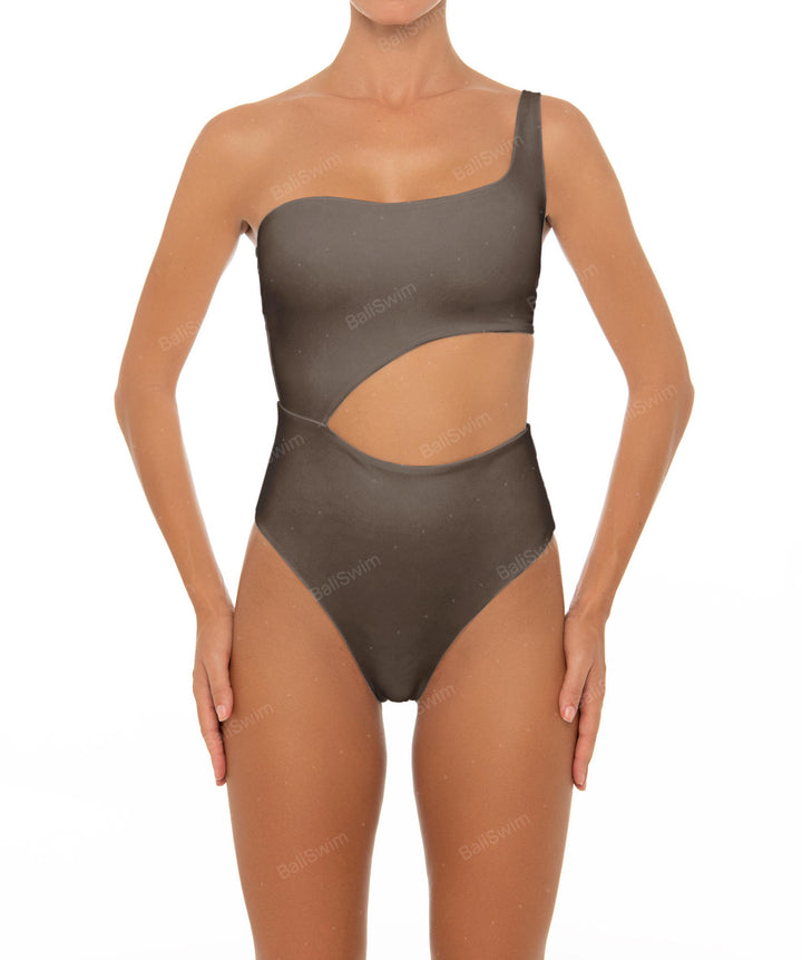 BSWS-S34 One Shoulder Swimsuit