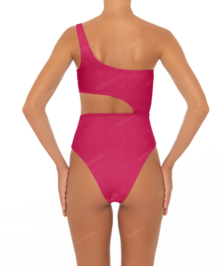 BSWS-S34 One Shoulder Swimsuit