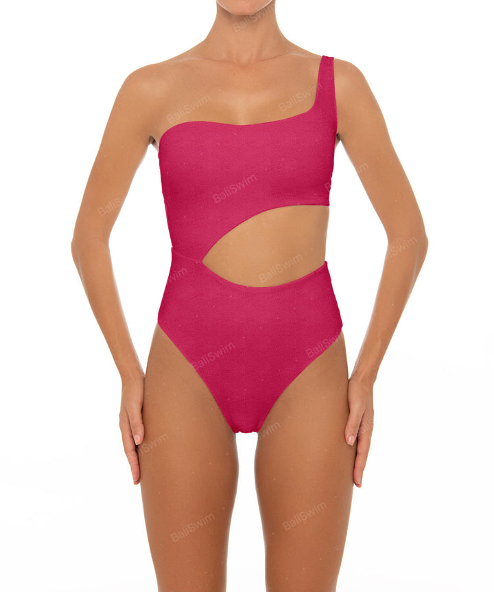 BSWS-S34 One Shoulder Swimsuit