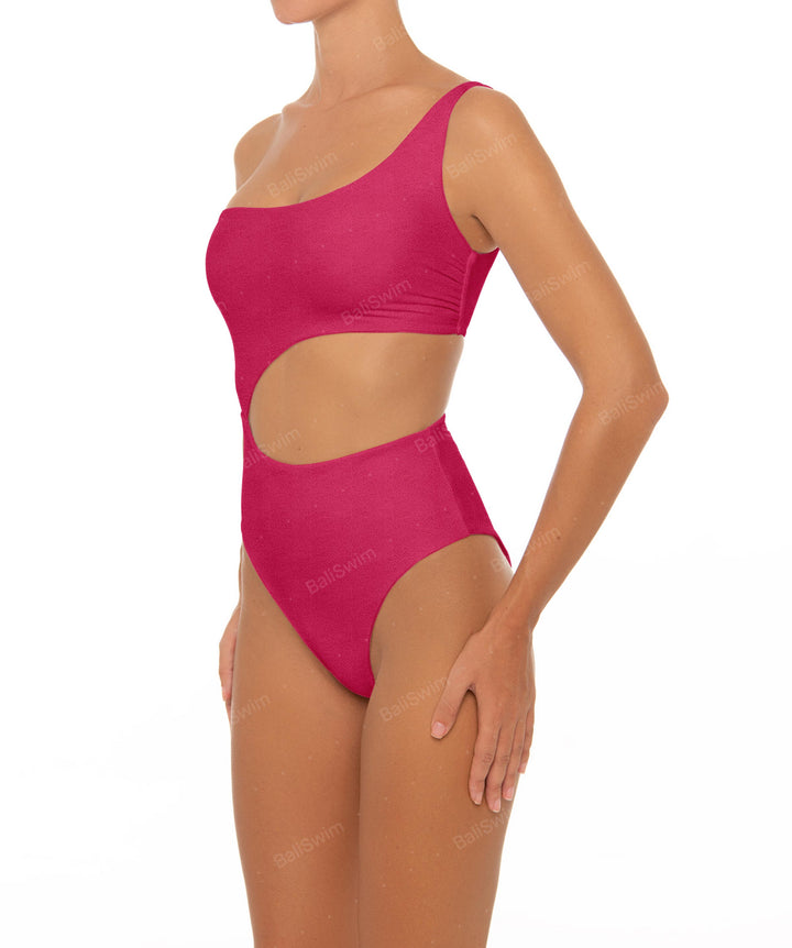 BSWS-S34 One Shoulder Swimsuit