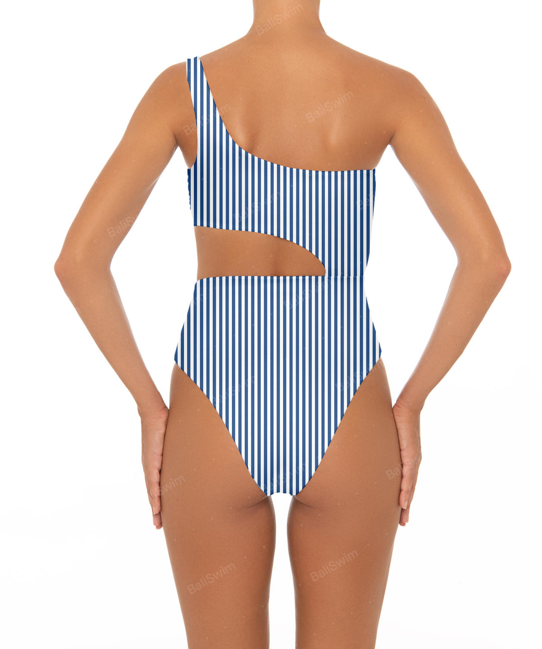 BSWS-S34 One Shoulder Swimsuit