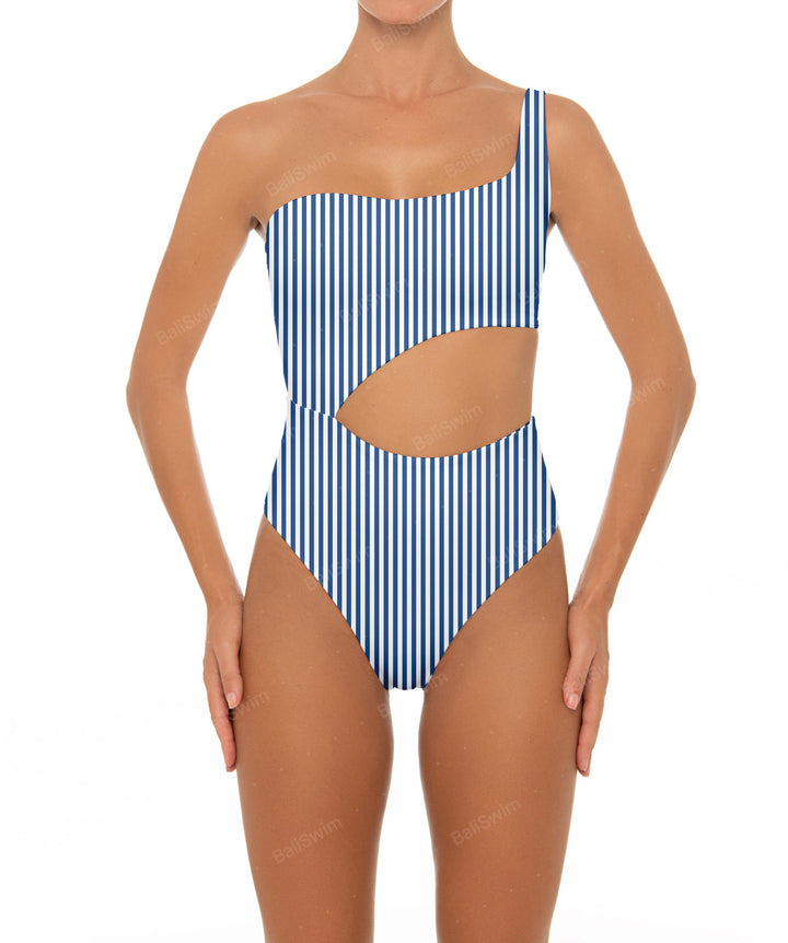 BSWS-S34 One Shoulder Swimsuit