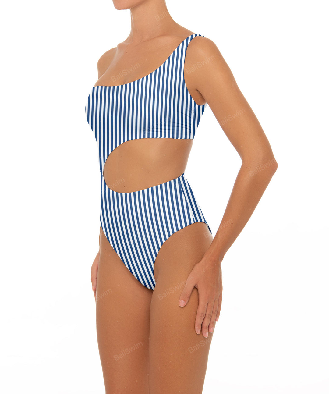 BSWS-S34 One Shoulder Swimsuit