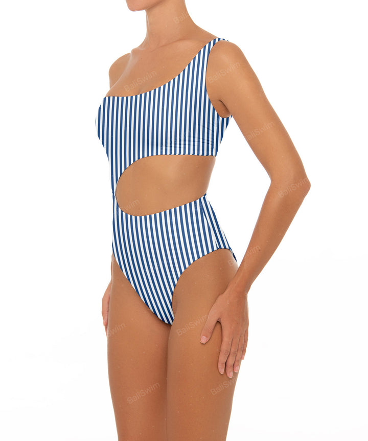 BSWS-S34 One Shoulder Swimsuit