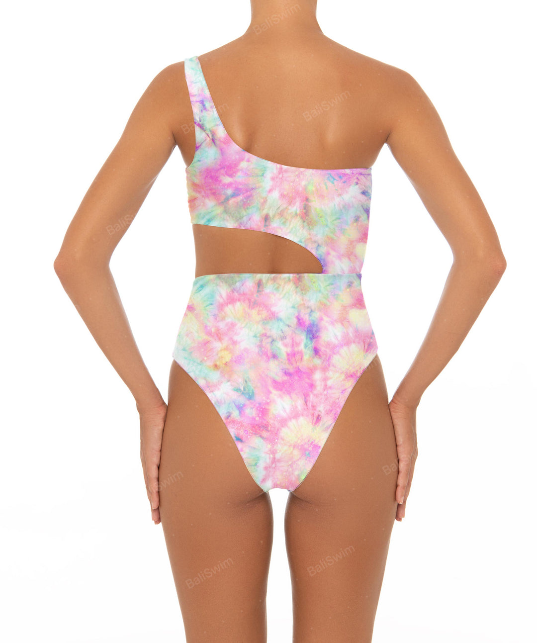 BSWS-S34 One Shoulder Swimsuit