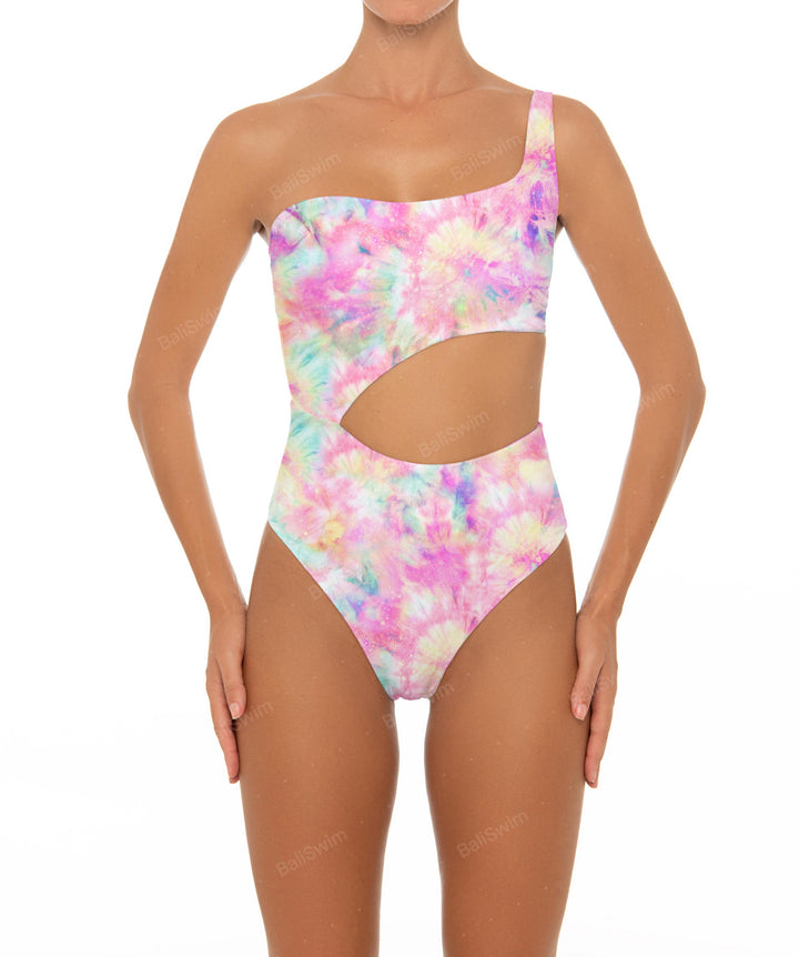 BSWS-S34 One Shoulder Swimsuit