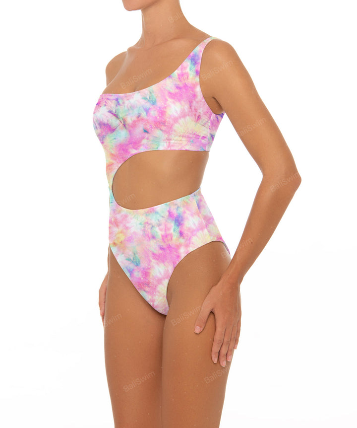 BSWS-S34 One Shoulder Swimsuit
