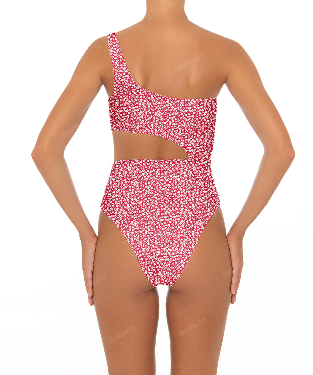 BSWS-S34 One Shoulder Swimsuit