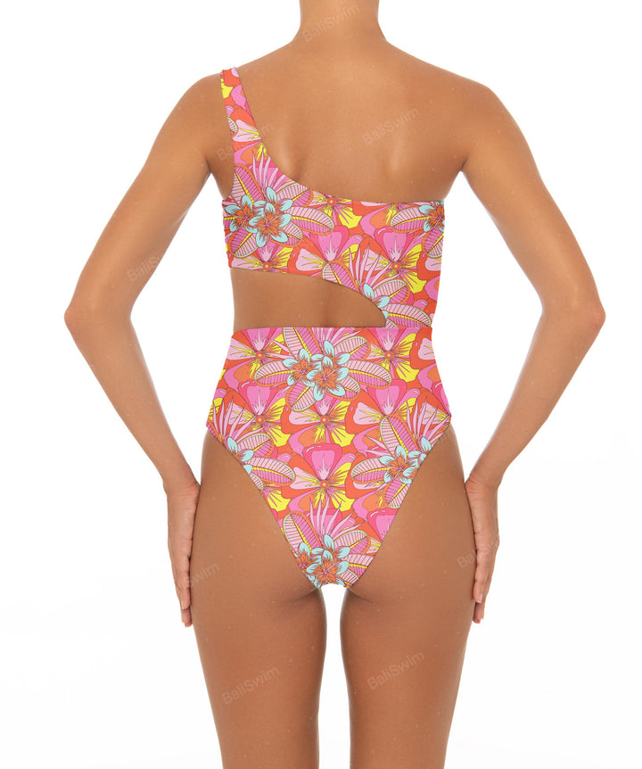 BSWS-S34 One Shoulder Swimsuit