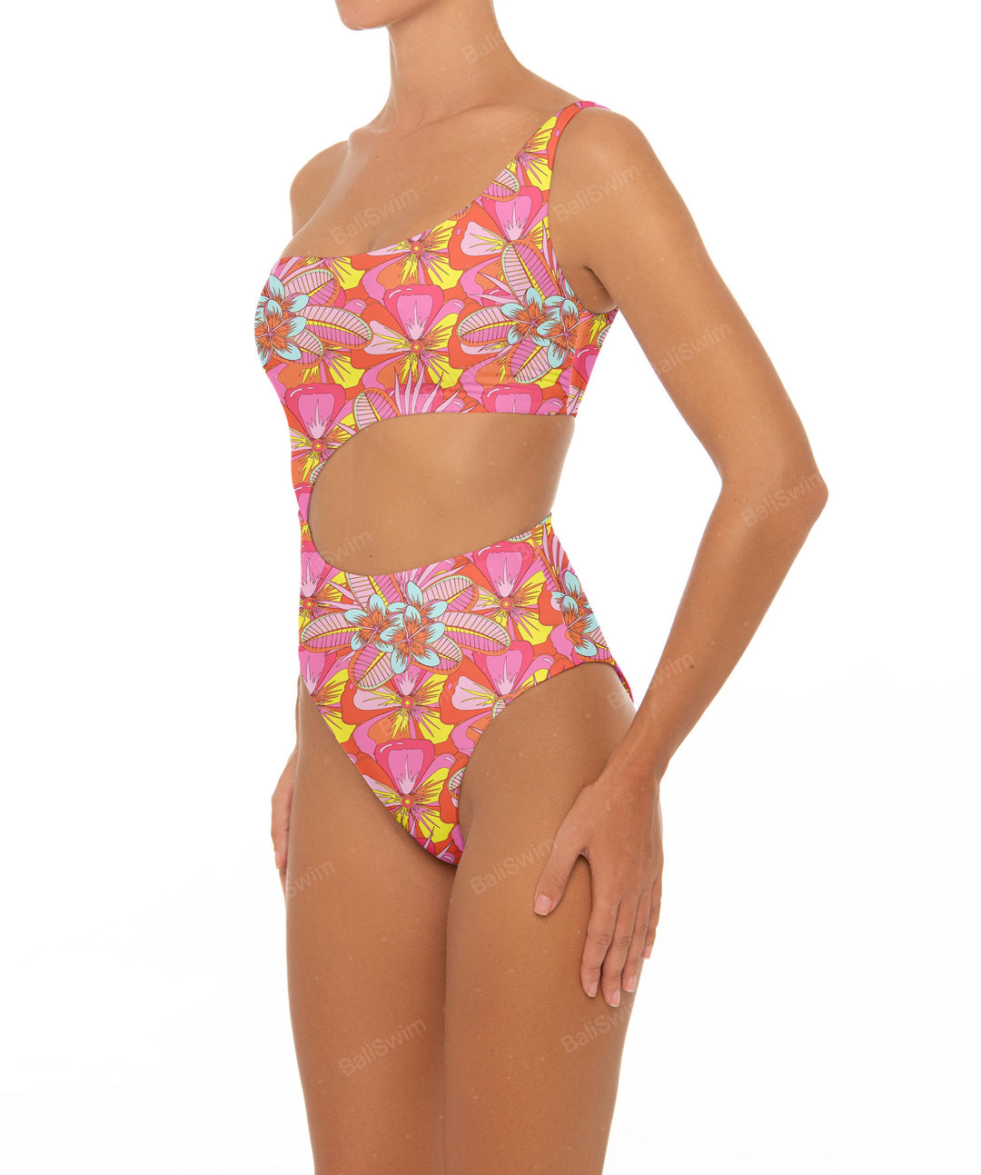 BSWS-S34 One Shoulder Swimsuit
