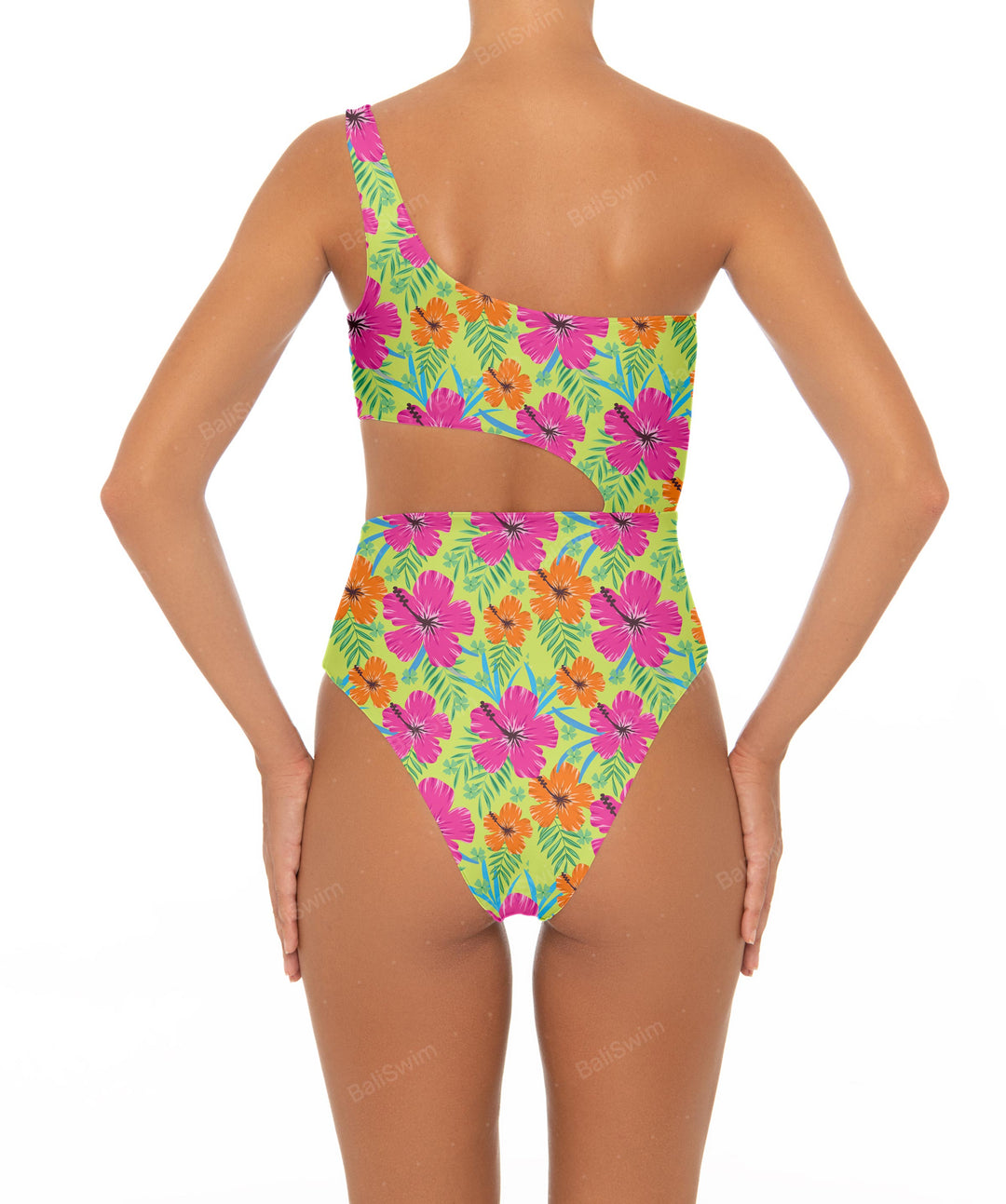 BSWS-S34 One Shoulder Swimsuit
