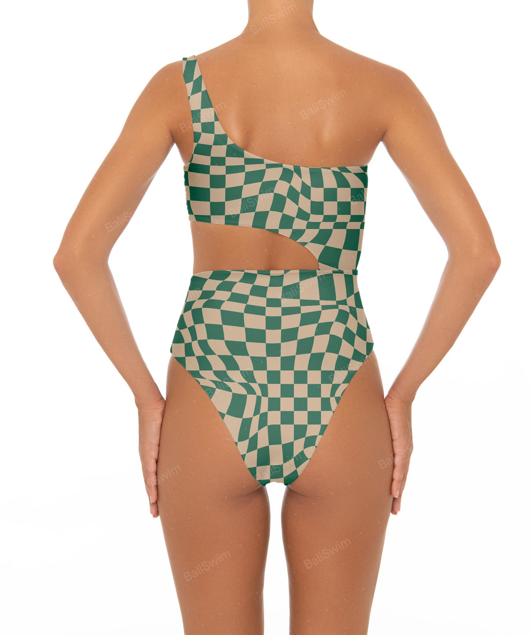 BSWS-S34 One Shoulder Swimsuit