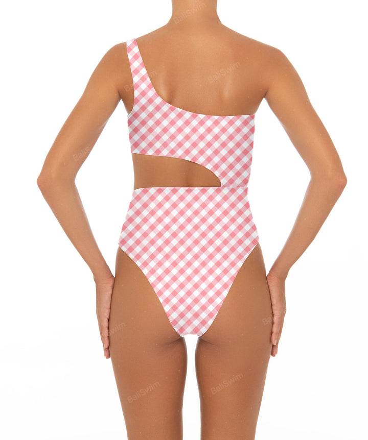 BSWS-S34 One Shoulder Swimsuit