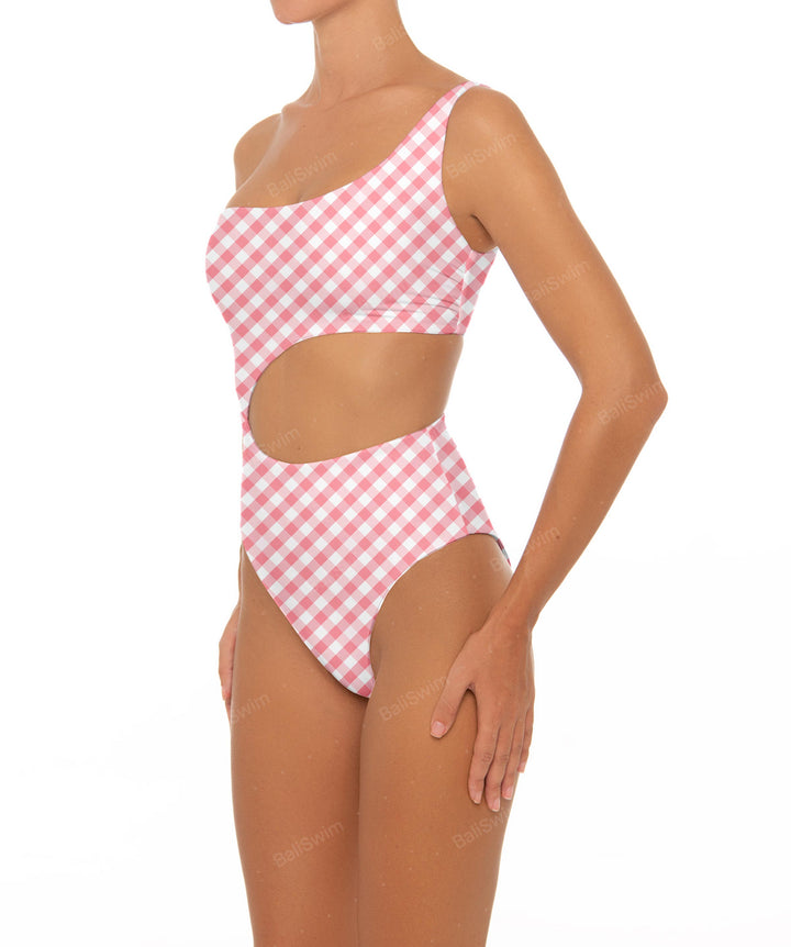 BSWS-S34 One Shoulder Swimsuit