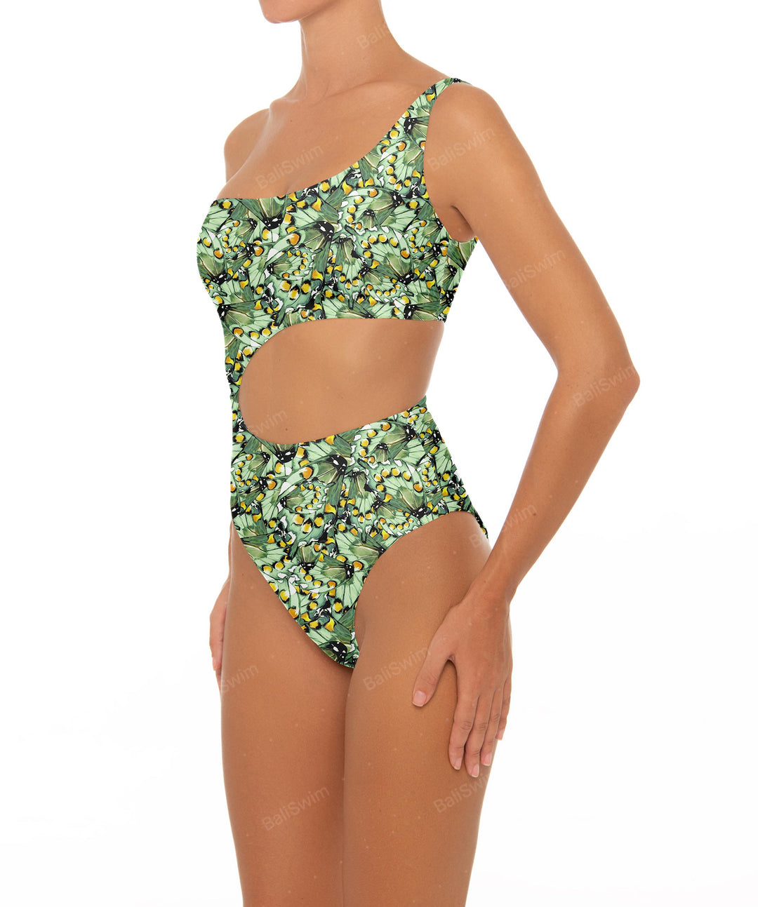 BSWS-S34 One Shoulder Swimsuit