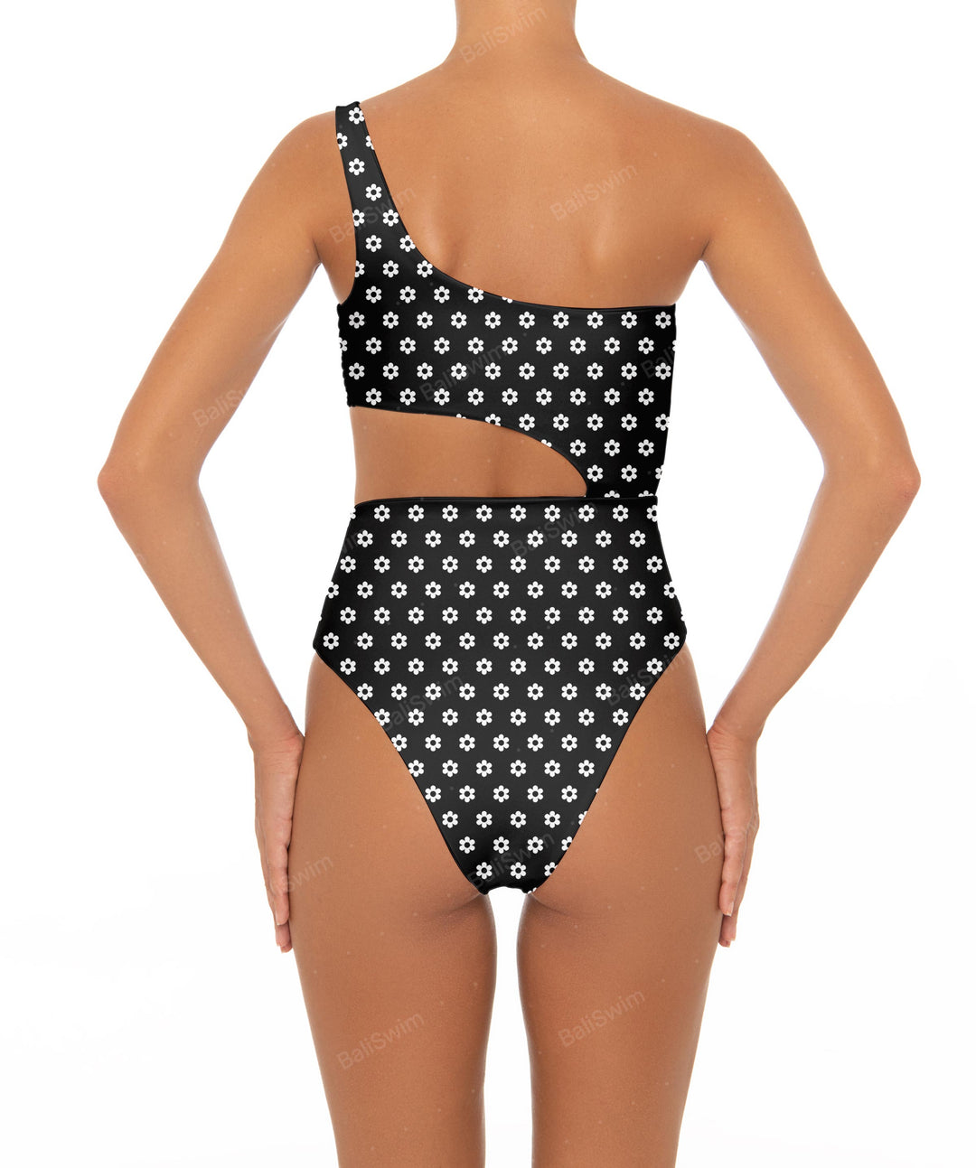 BSWS-S34 One Shoulder Swimsuit