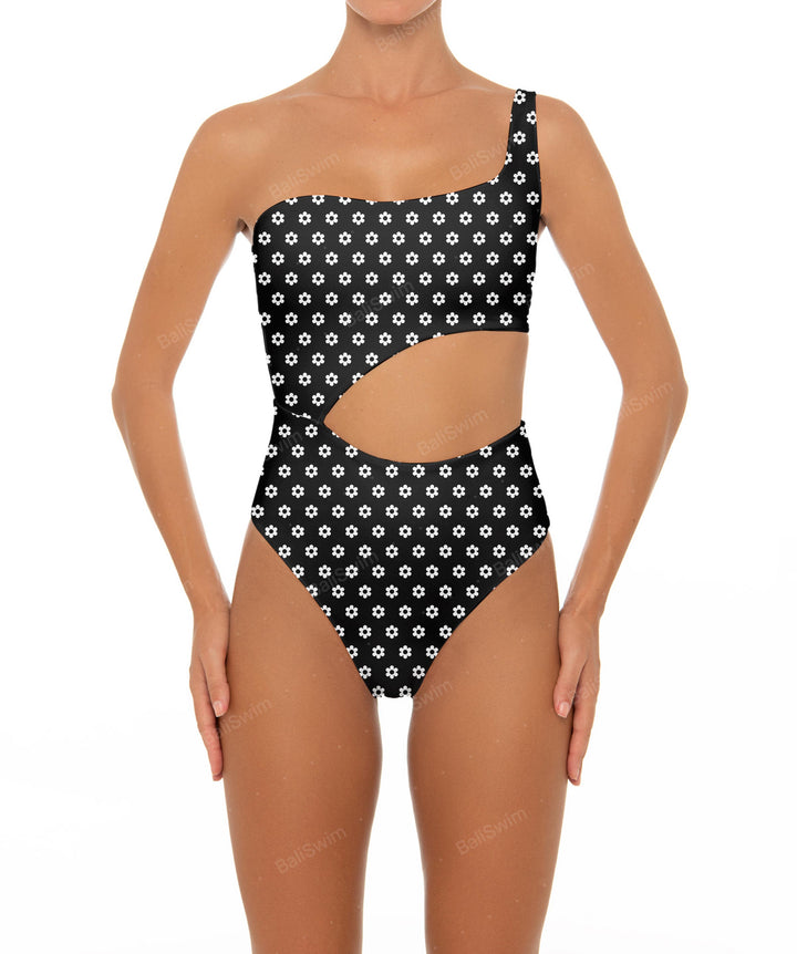 BSWS-S34 One Shoulder Swimsuit