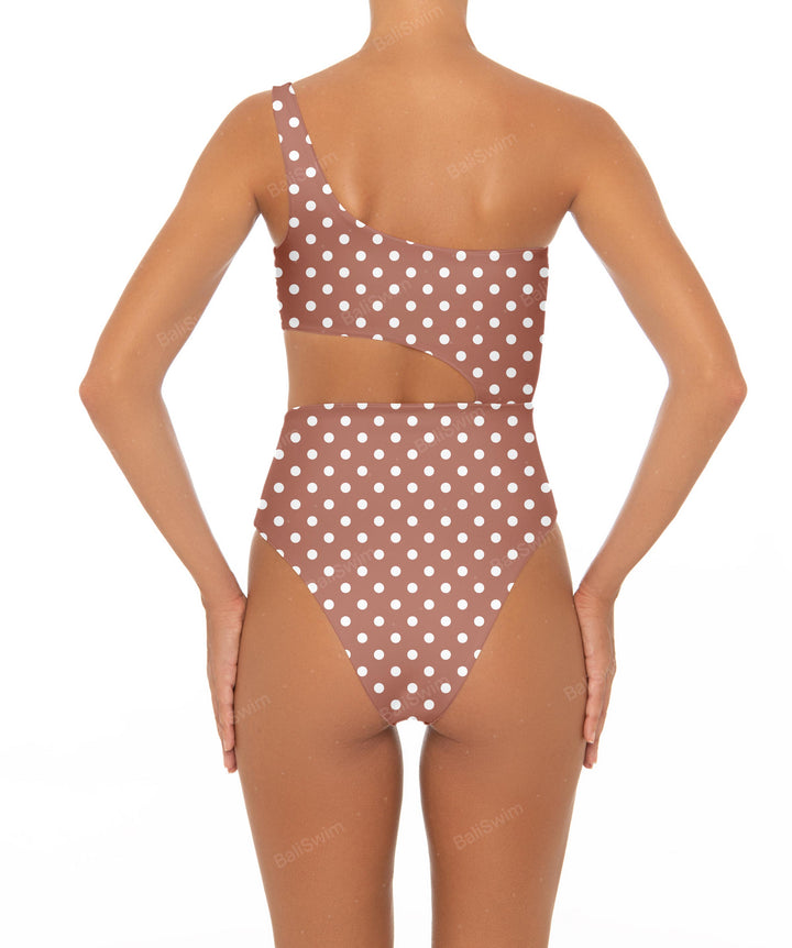 BSWS-S34 One Shoulder Swimsuit
