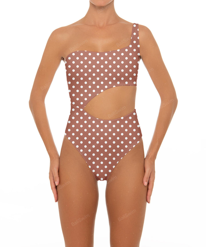 BSWS-S34 One Shoulder Swimsuit